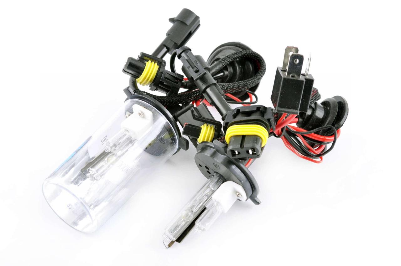 Ксенонові лампи (пара) H4 (12V 50W DC AMP) 5000K (+ галоген)