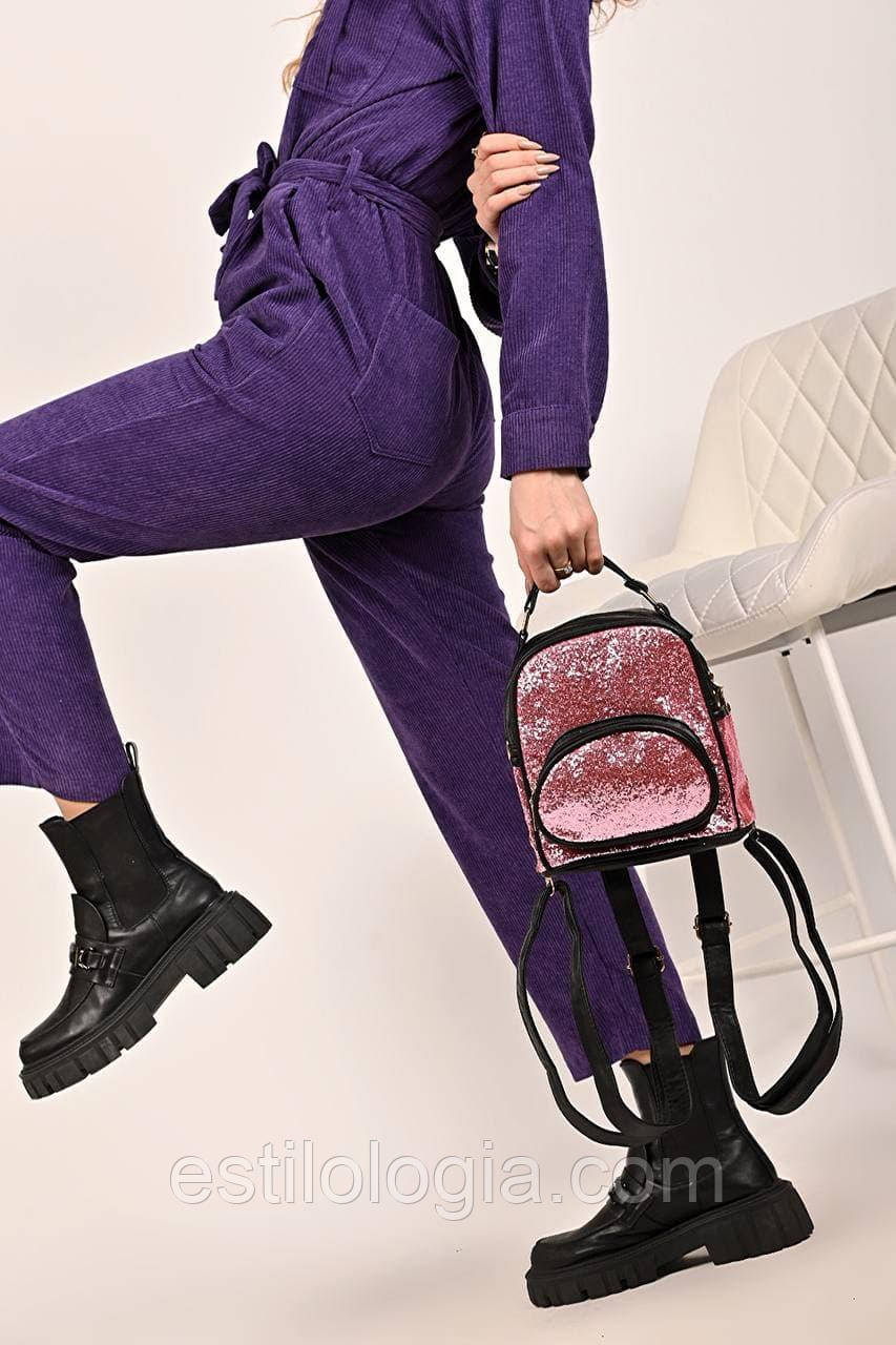 Стильний міський жіночий рюкзак 20*12*19 у кольорах