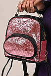 Стильний міський жіночий рюкзак 20*12*19 у кольорах, фото 2
