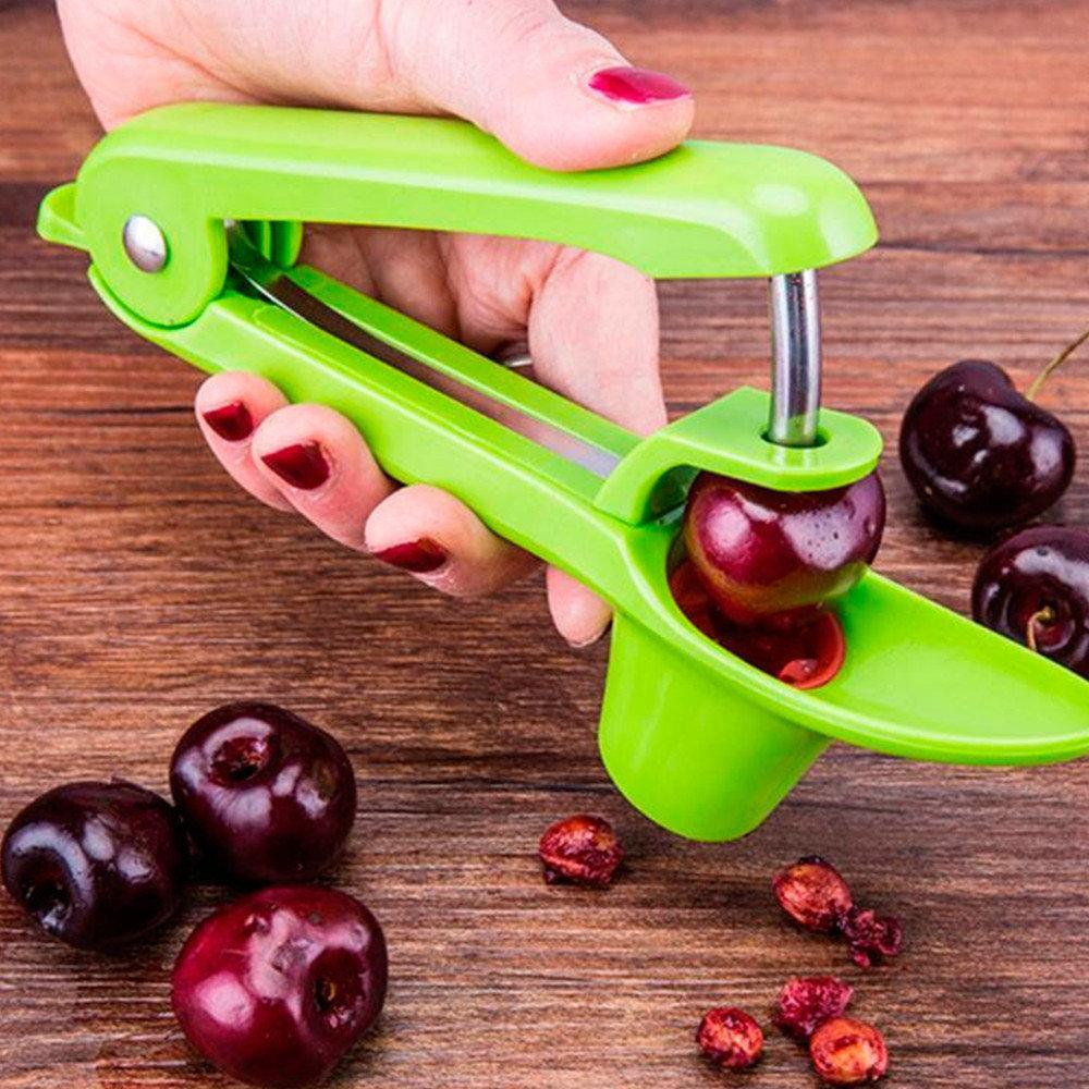 Машинка для удаления косточек из вишни (Cherry and Olive corer) вишнечистка Veleka Green (2858) - фото 5 - id-p1352904938