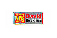 Наклейка DAVID BECKHAM (16x5sм)