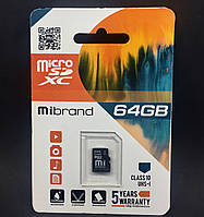 Карта пам яті microSDHC Mibrand 64GB