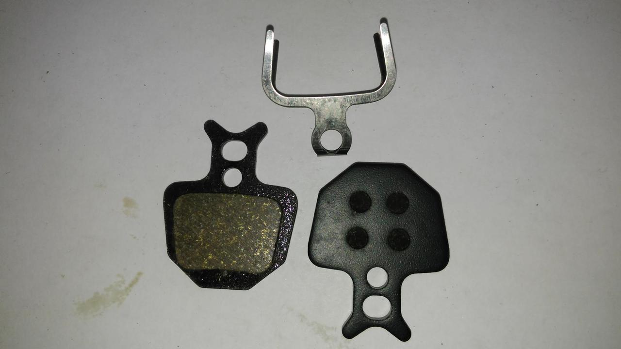 Колодки гальмівні велосипедні (дискові) Baradine DS-31+SP-31 KL