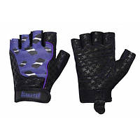 Рукавички Gladiator Women's Fitness Gloves GL-154С (XS) Чорно фиолетовий