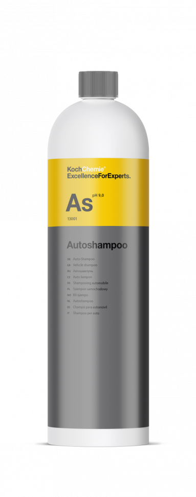 Автошампунь для автоматичного та ручного миття Koch chemie Autoshampoo (As) 1л