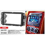 А Chevrolet, GMC, Buick (11-442) переходная рамка автомагнитолы на шевролет, фото 4