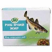 Рыбий жир в капсулах Грин виза, 500 мг