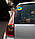 Патріотична наклейка на машину "Жовто-блакитний поцілунок України"  (губи) 15х10 см - на скло /авто /автомобіль /машину, фото 2