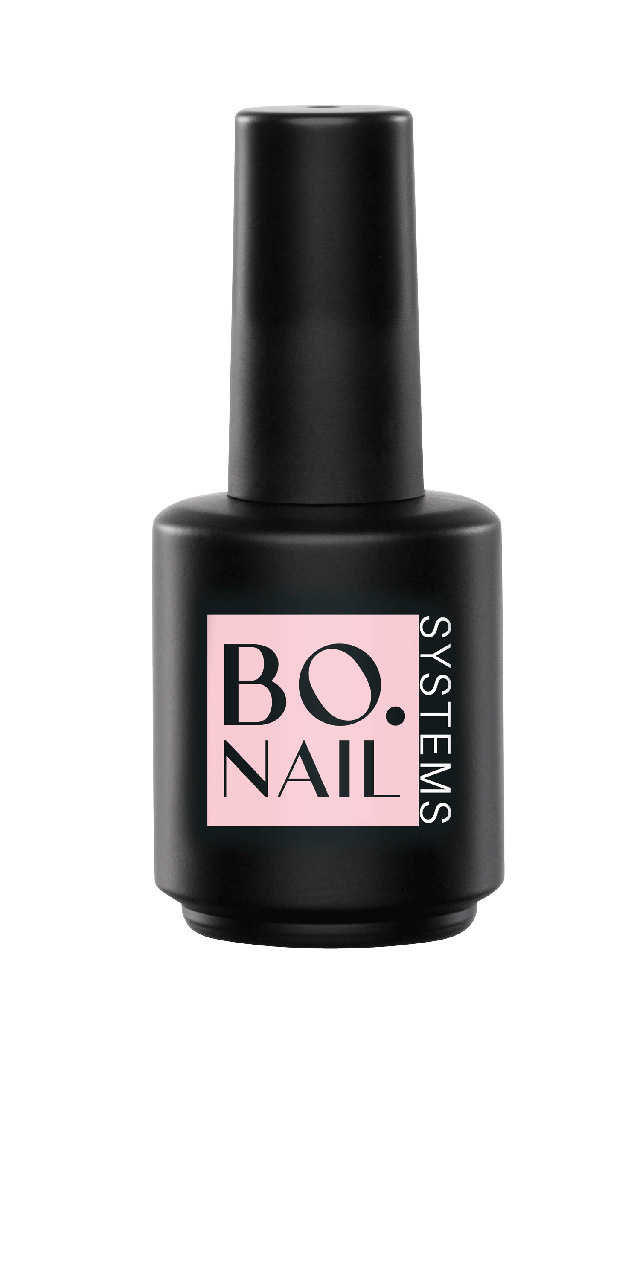 BO.FIAB Translucent Pink - файбер гель у флаконі з пензликом, напівпрозорий рожевий, 15 мл