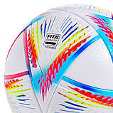 М'яч футбольний Adidas 2022 World Cup Al Rihla League BOX H57791 (розмір 5), фото 8