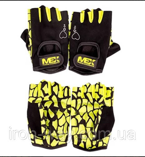 Рукавички MEX Nutrition Flexi Women's Gloves 1223 (M) Лайм