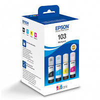 Контейнер с чернилами Epson 103 Multipack (C,M,Y,Bk) (C13T00S64A)