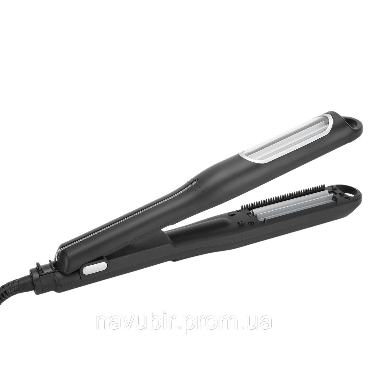 Плойка гофре щипцы "Сrimping hair iron" автоматические, Черный утюжок гофре для волос для объема (NV) - фото 7 - id-p1612698227