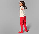 Штани для дівчинки вельветові Tchibo (розмір 86) червоні, фото 4