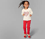 Штани для дівчинки вельветові Tchibo (розмір 86) червоні, фото 2