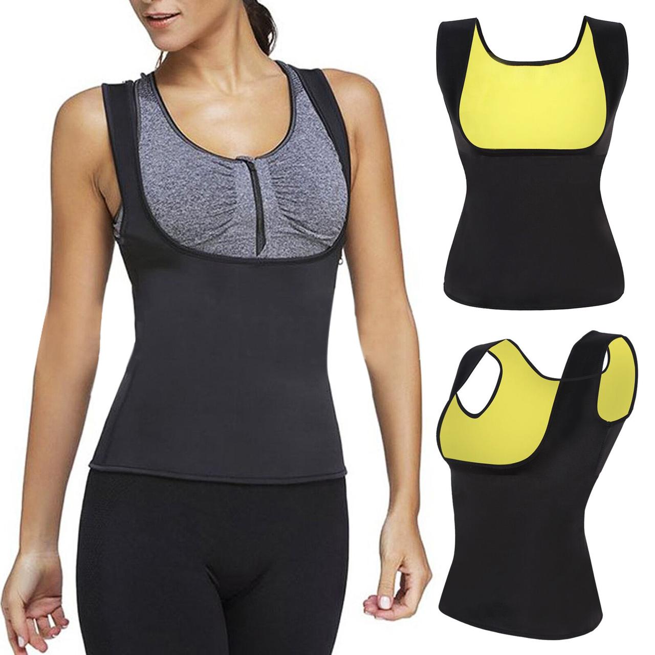 Майка для Занятий Спортом SWEAT SLIM VEST | Одежда для Похудения ...