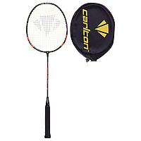 Ракетка для бадмінтону професійна в чохлі DUNLOP BD-13003504 C BR AEROBLADE 500 кольору в асортименті