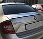 Спойлер багажника (лип спойлер, сабля, качиний хвостик) Skoda Rapid 2012+ г. Шкоду Рапід, фото 2