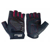 Рукавички Sporter Woman Weightlifting Gloves MFG 204.4A (М) Чорно розові