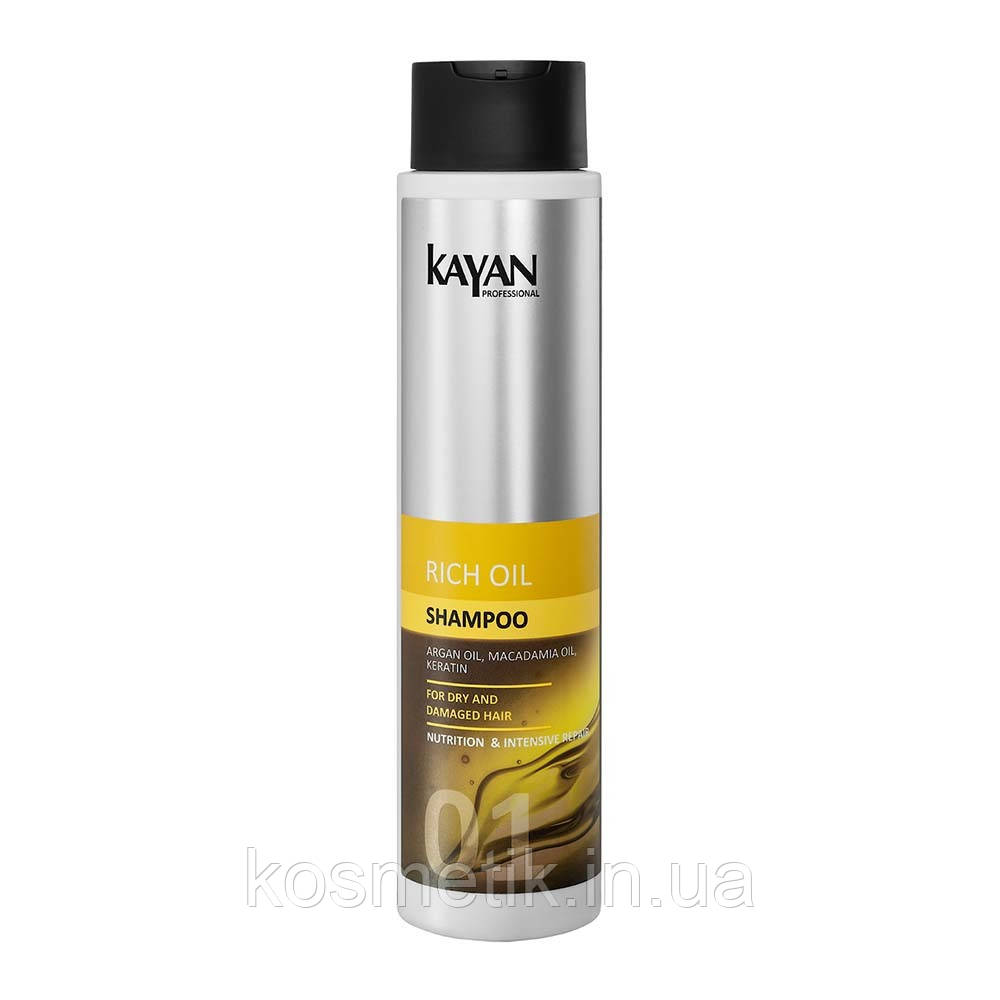 Шампунь для сухого і пошкодженого волосся Kayan Professional Shampoo