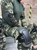 Защита наколенники налокотники армейские тактические комплект подколенники подлокотники защитные (DB-10900)