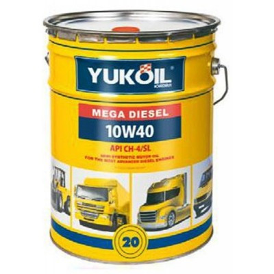 Масло 10w40 моторне дизельне YUKOIL MEGA DIESEL 10W-40 20 л