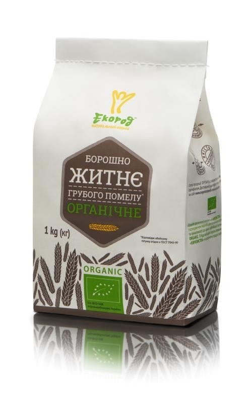 Мука ржаная органическая Экород, 1 кг, цена 67 грн — Prom.ua (ID ...