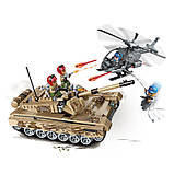 Дитячий конструктор Qman QM-1729 напад із повітря, 712 деталей, фото 4