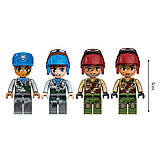 Дитячий конструктор Qman QM-1729 напад із повітря, 712 деталей, фото 2