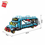 Дитячий конструктор Qman 1929 Поліція, 441 деталь, фото 3