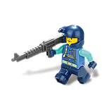 Дитячий конструктор Sluban M38-B0196R Поліцейський спецназ, 155 дітей, фото 2