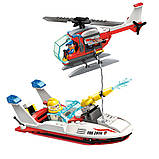 Конструктор Qman 2806 Пожежа на морському родовищі, 321 дитина, фото 3