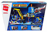 Конструктор Qman 2806 Пожежа на морському родовищі, 321 дитина, фото 2