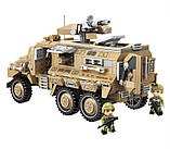 Конструктор Qman QM-22014 Важкий військовий броневик, 603 деталі, фото 3