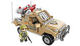 Конструктор Qman QM-22012 військовий ракетний пікап, 281 деталь, фото 2