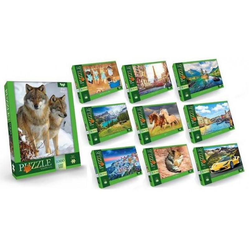 Пазли 1000 елементів DANKO TOYS