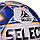 М'яч для футзала SELECT TALENTO 13 FB-2997 No4 білий-синій, фото 4