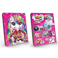 Набор Pony Land 7в1 игры творчество опыты УКР DANKO TOYS