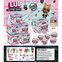 Іграшка — лялька в кулі Glitter Globe 999-6