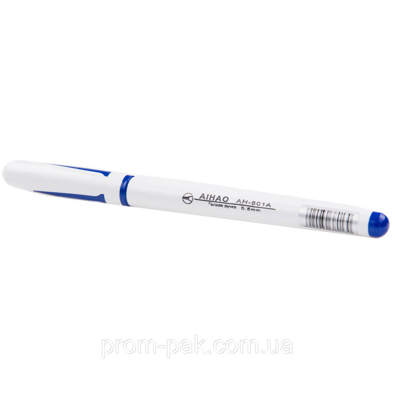Ручка гелева AIHAO 801-A синя
