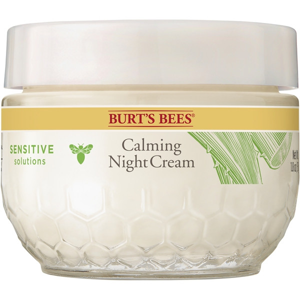 Ночной увлажняющий крем для чувствительной кожи Burt's Bees Sensitive Night Cream 51 г