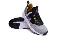 Мужские кроссовки Nike Air Huarache Utility Grey/Black/Purple
