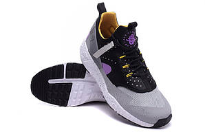 Чоловічі кросівки Nike Air Huarache Utility Grey/Black/Purple