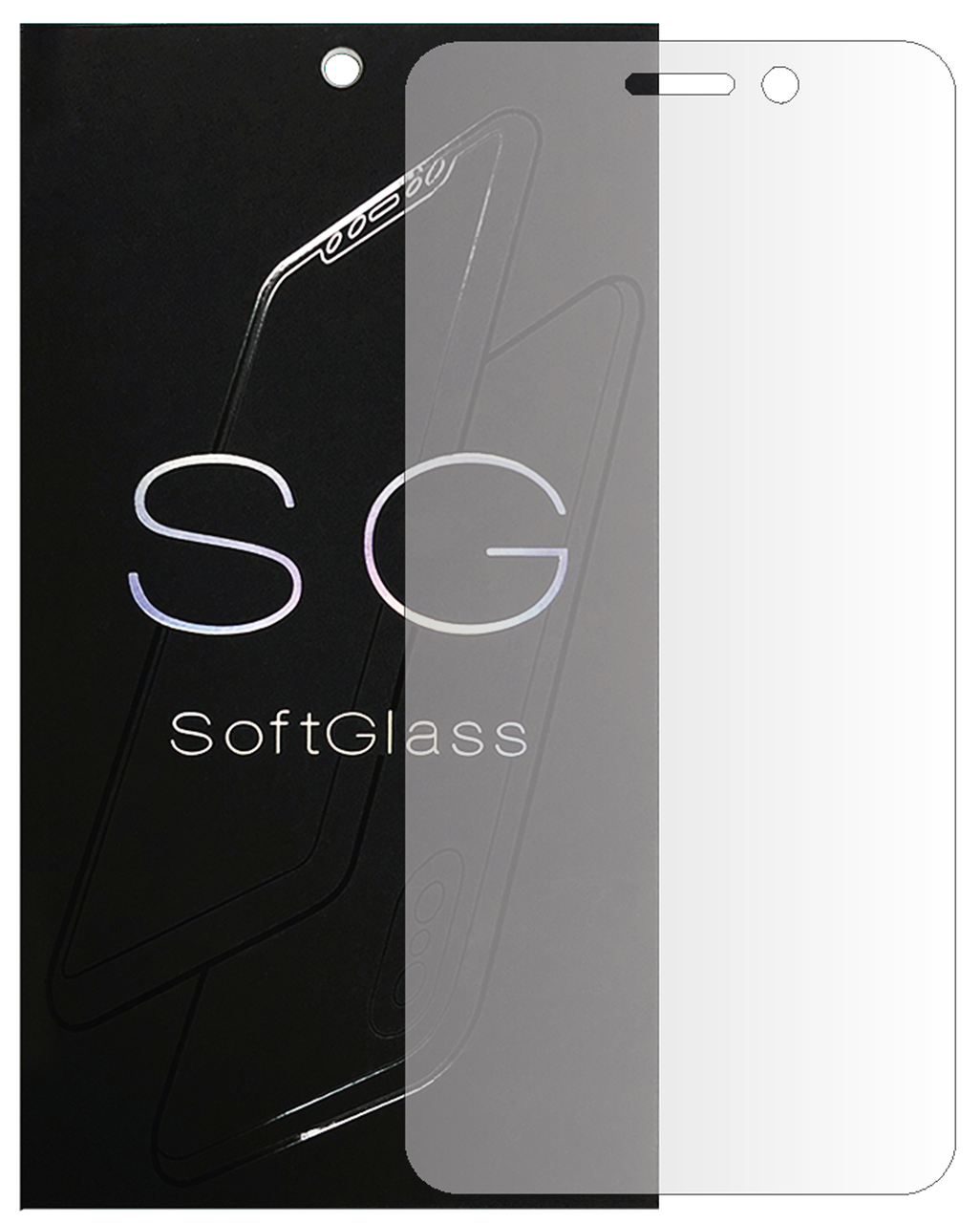 Плівка для Honor 6C pro на екран поліуретанова SoftGlass, фото 1