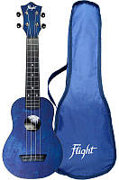 Укулеле сопрано Flight TUS35 Dark Blue Soprano Travel Ukulele