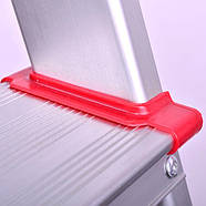 Драбина алюмінієва 6 щаблів INTERTOOL LT-1006, фото 5