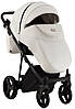 Коляска 2 в 1 Adamex Mimi шкіра 100% Q109 білий, фото 7