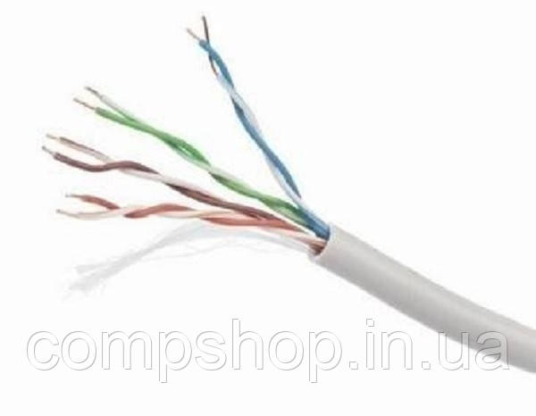Кабель CAT 5e UTP Cablexpert (одножильний, нейтранованій, 100 м) (UPC-5004E-SOL/100) (код 84026)