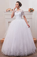 Свадебное платье "Натали-3" (рукав три четверти)