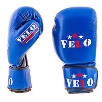 Перчатки боксерские кожаные профессиональные Velo (AIBA) (12oz, цвета в ассортименте)